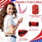 4th of July Headband, American Flag Headbands for Women Girls Independence Day Knotted Headband Patriotic Hair Accessories Gifts